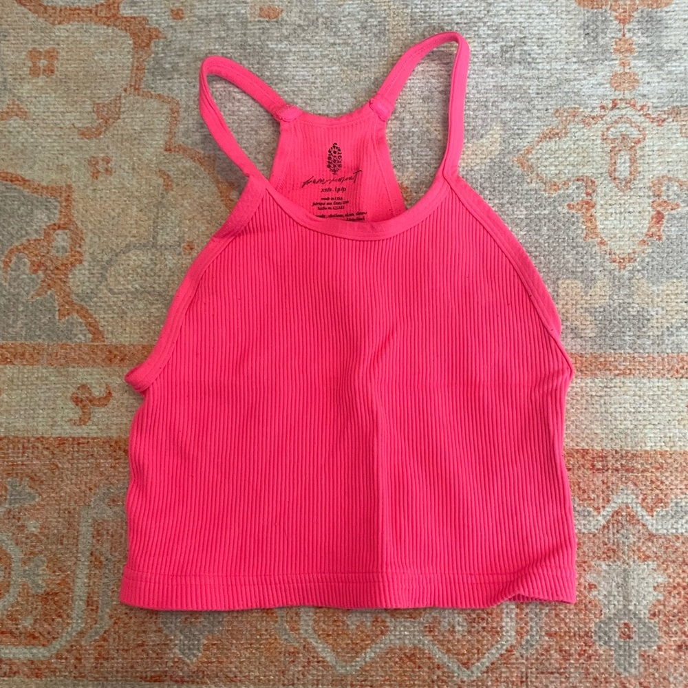 FREE PEOPLE MOVEMENT HAPPINESS RUNS CROP TANK